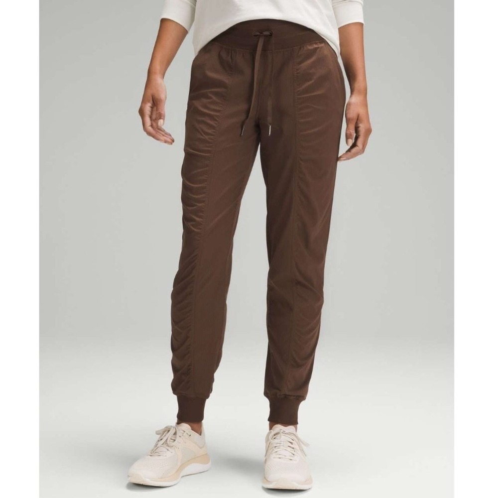 Lululemon Dance Studio Mid-Rise Jogger Full Length Java LW5ENMS Size 8 NWT